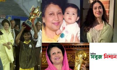 ছোট্ট জাইমাকে নিয়ে দেখেছিলেন খালেদা জিয়া